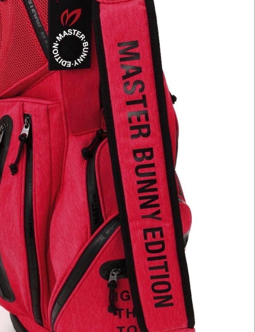 新品 パーリーゲイツ マスターバニー 杢調Peスタンド式キャディバッグ