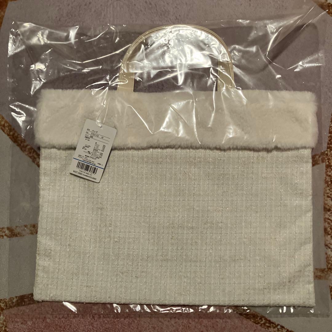 ファミリア　familiar クリスマスコレクション　アイボリー　レッスンバッグ