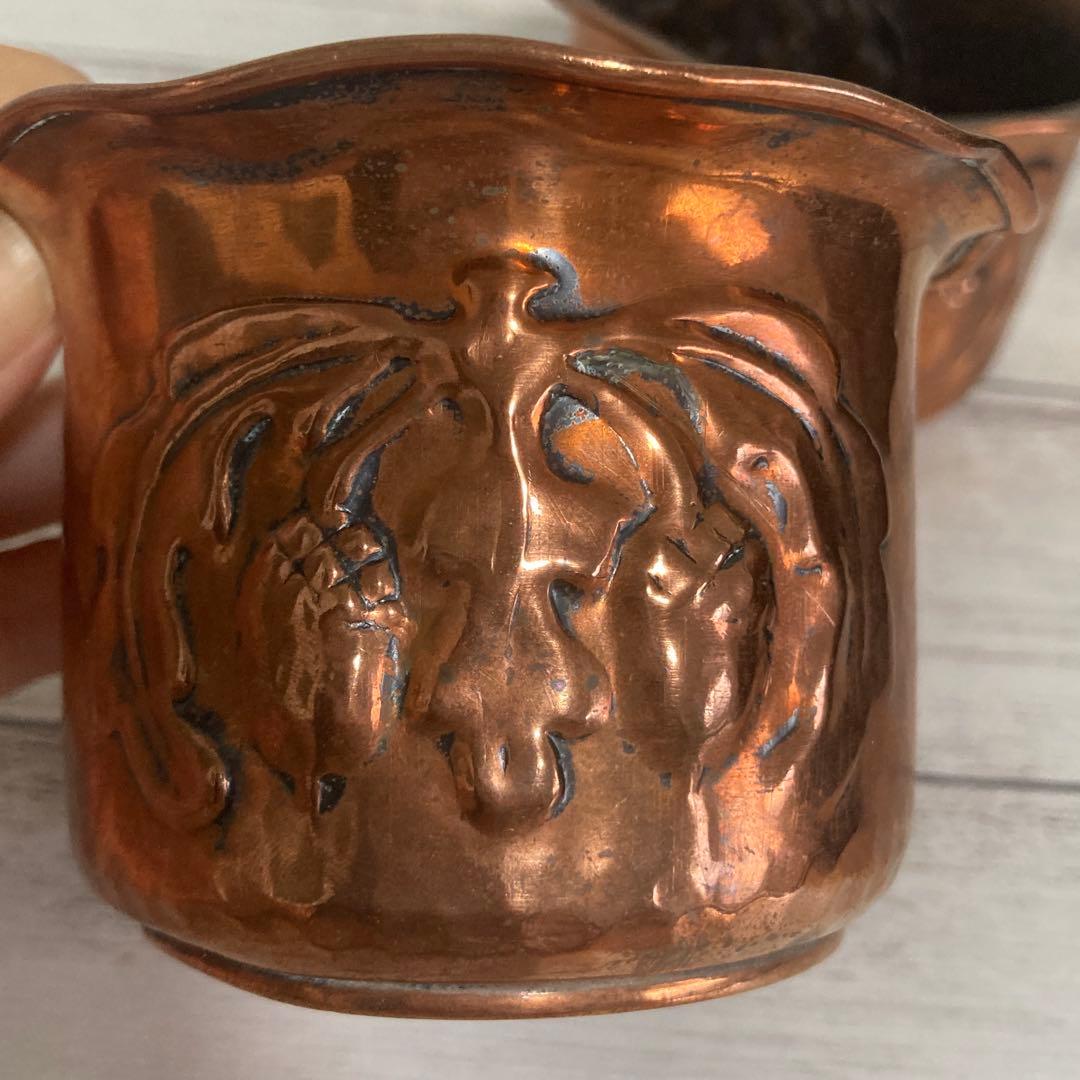 北欧 ヴィンテージ コパー 銅製 ろうそくホルダー どんぐり スウェーデン製