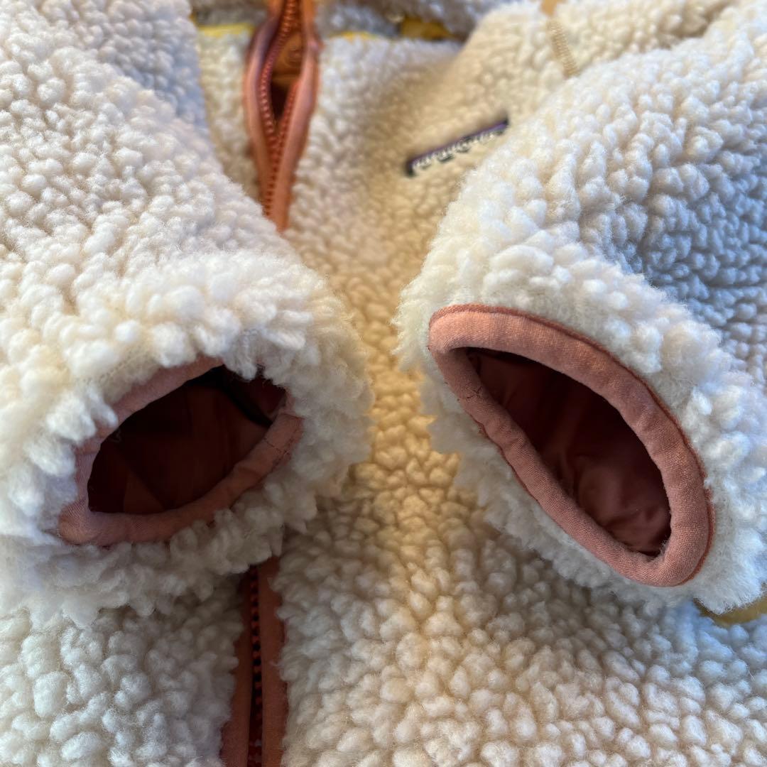 Patagonia ベビー・リバーシブル・トリブルズ・フーディ 90cm