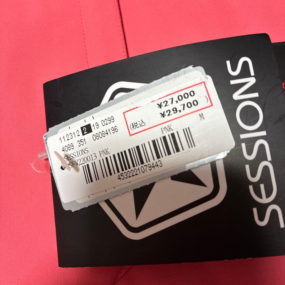 未使用 SESSIONS セッションズ スノーボードウェアアノラックジャケットM