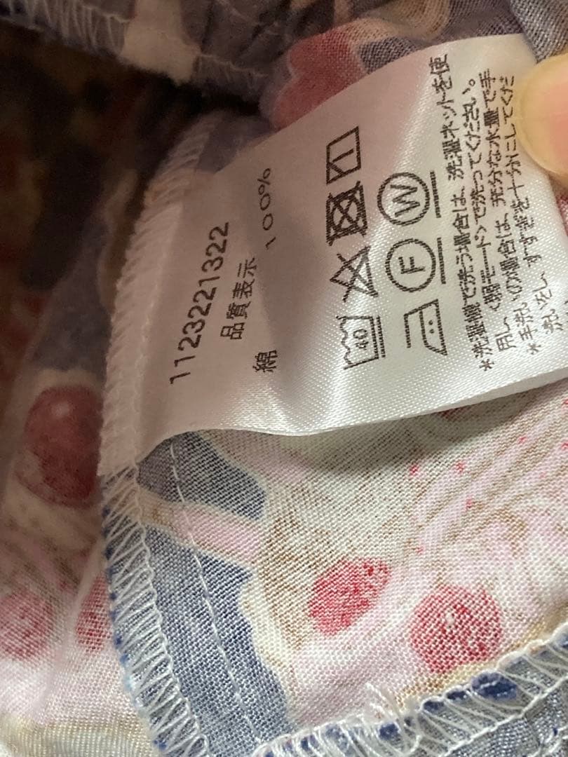 シャーリーテンプル　クレープワンピース110