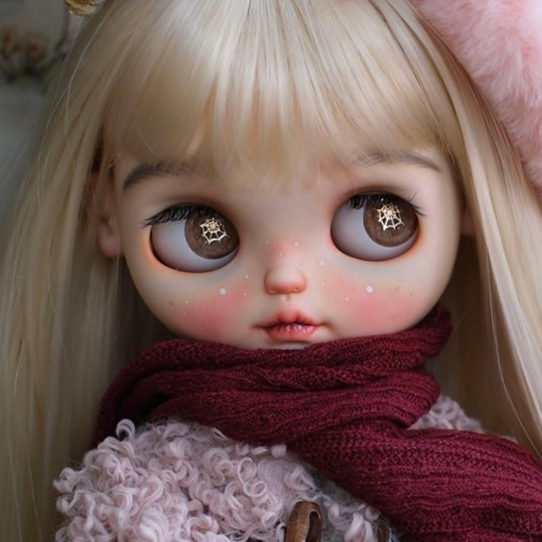 カスタムブライス カスタムドール 海外作家様 雪のようなソバカス フルセット