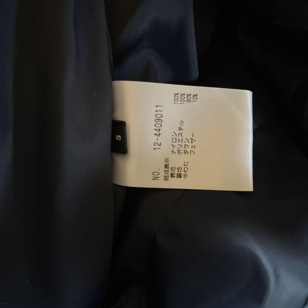 【PLST】リモンタダウンハーフコート ネイビー S