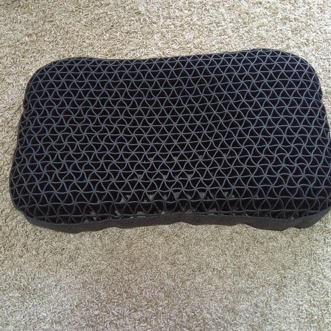 ビツンいらない枕 プレミアム ブラック　専用カバー付き　美品