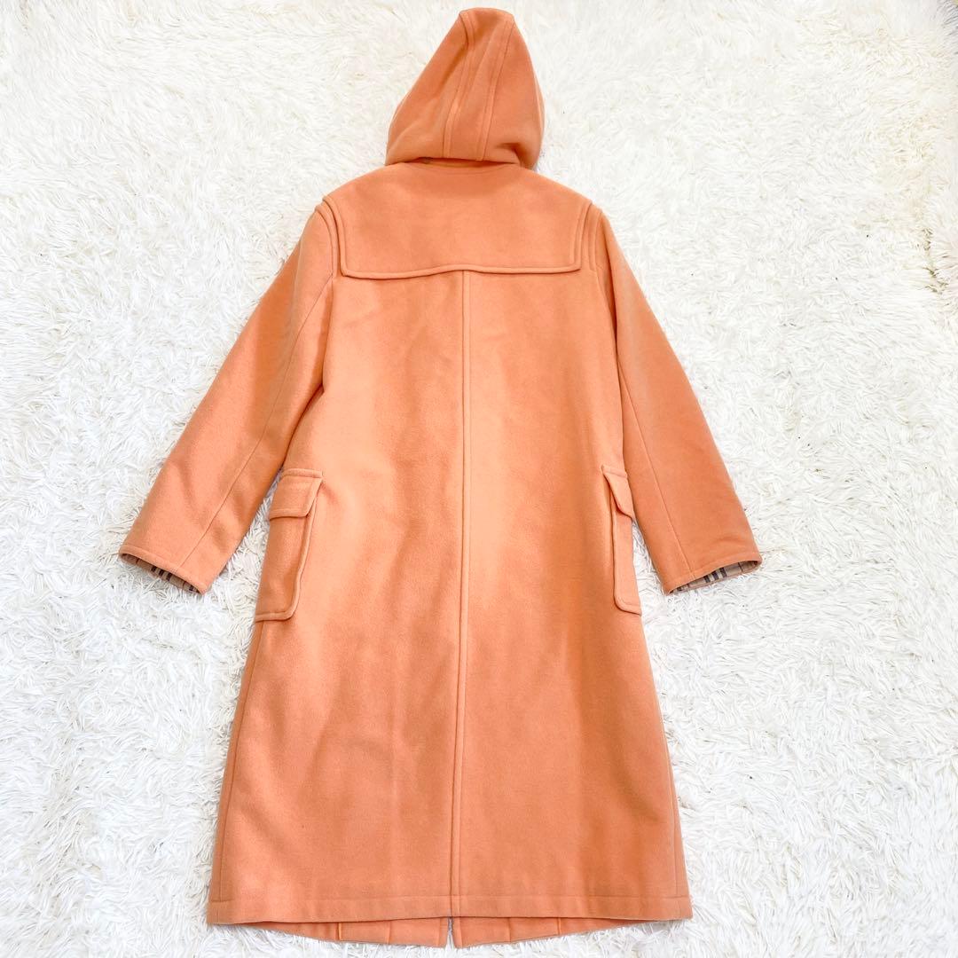 【極美品・希少カラー】バーバリーロンドン ダッフルコート ロング丈 ノバチェック