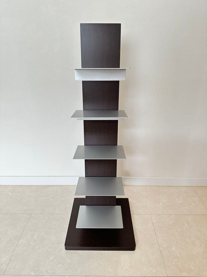 【美品】オークス マガジンタワー ダークブラウン