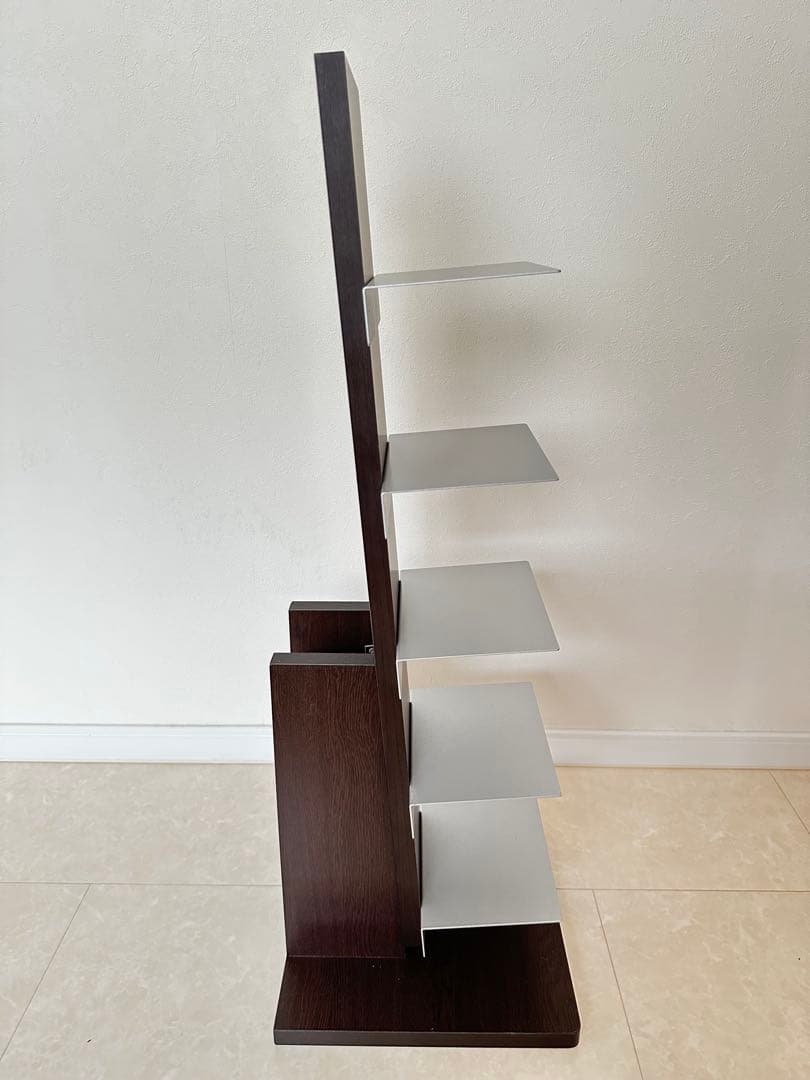 【美品】オークス マガジンタワー ダークブラウン