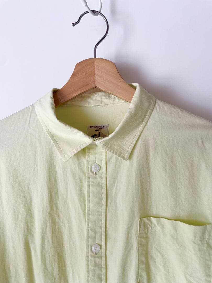 トップス NOROLL NORMAL SHIRT LIME