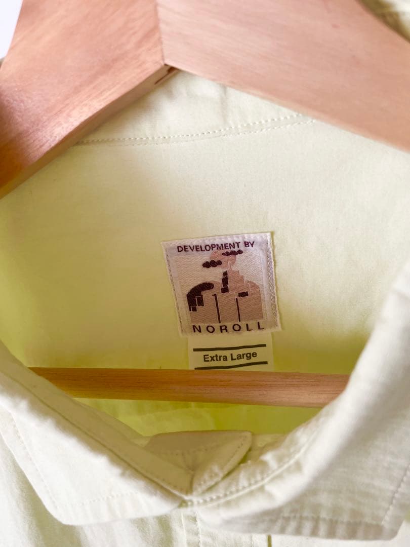 トップス NOROLL NORMAL SHIRT LIME