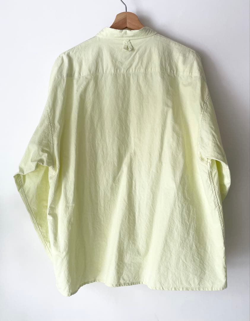トップス NOROLL NORMAL SHIRT LIME