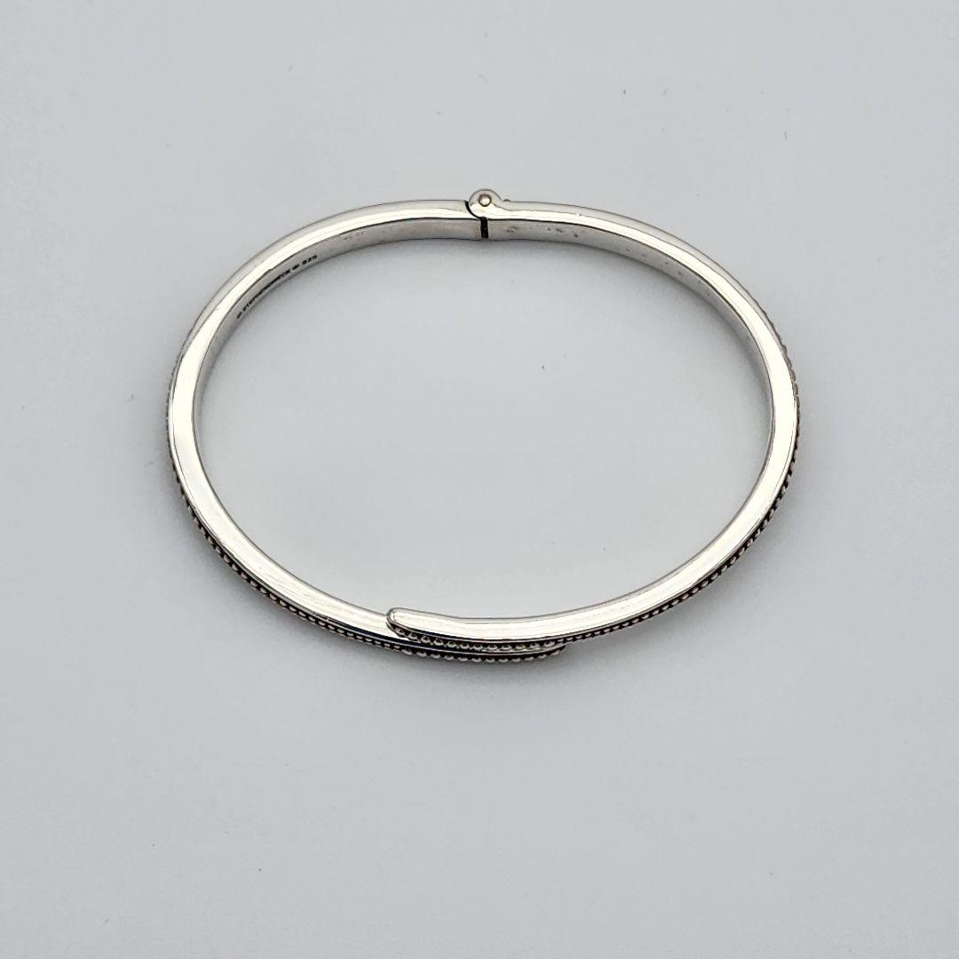 ★STEPHEN DWECK★ バングル 燻し加工 シルバー925 ポーチ付き.