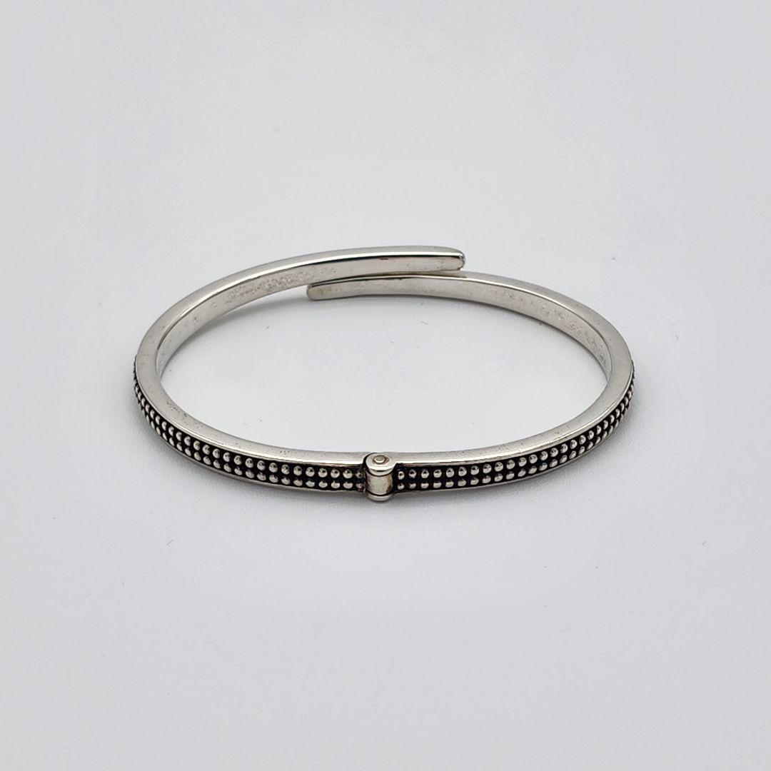 ★STEPHEN DWECK★ バングル 燻し加工 シルバー925 ポーチ付き.