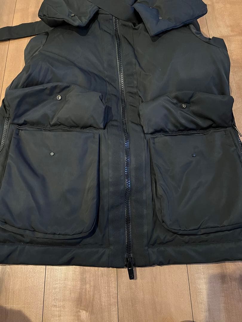 UNIQLO+J ハイブリッドダウンショートコート　BLACK