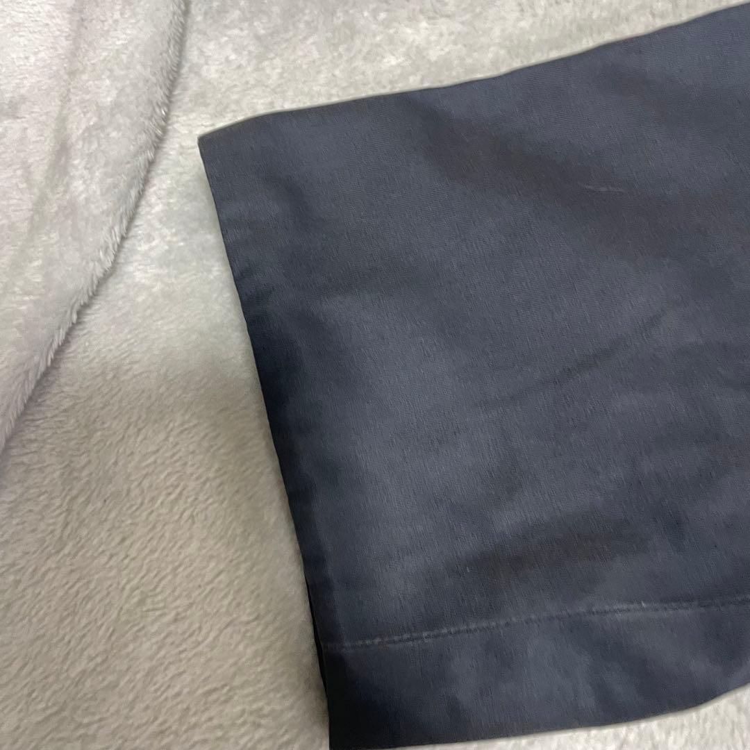 アクアスキュータム　ネイビー　ステンカラーコート　ロングコート　ライナー付き