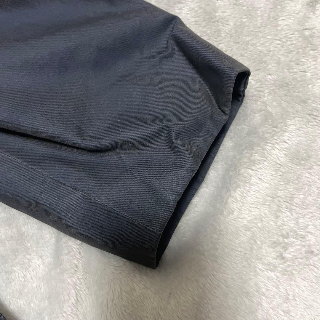 アクアスキュータム　ネイビー　ステンカラーコート　ロングコート　ライナー付き