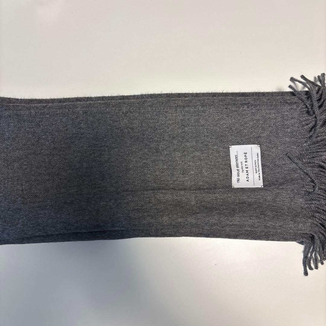 【THE INOUE BROTHERS】大判マフラー アダムロペ別注