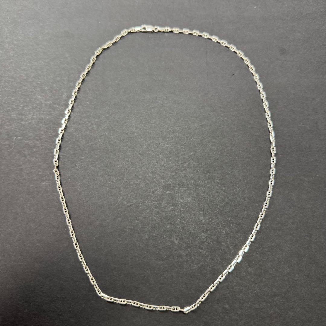 【イタリア製 50㎝】アンカーチェーン ネックレス silver925