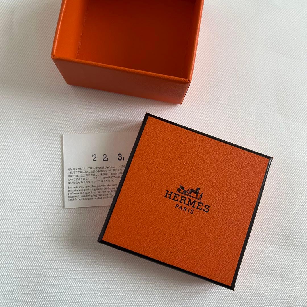 小物 HERMES Charms Cadenas scarf ring