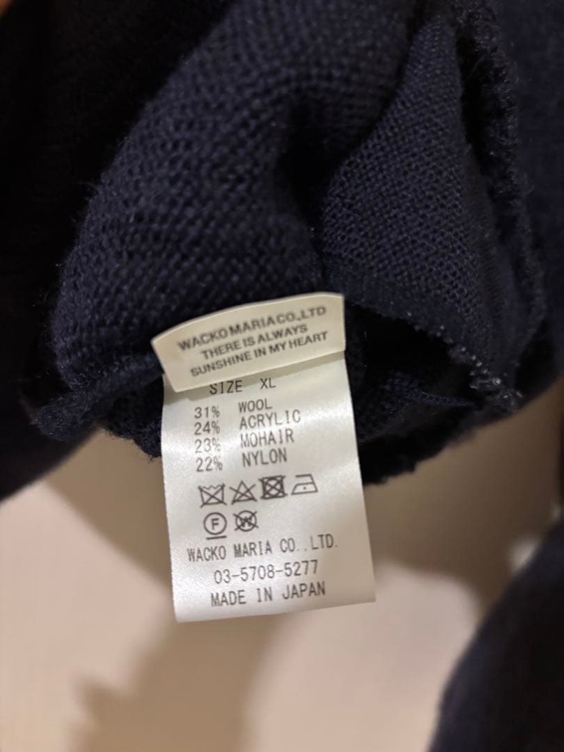 トップス WACKOMARIA MIX MOHAIR CARDIGAN XL