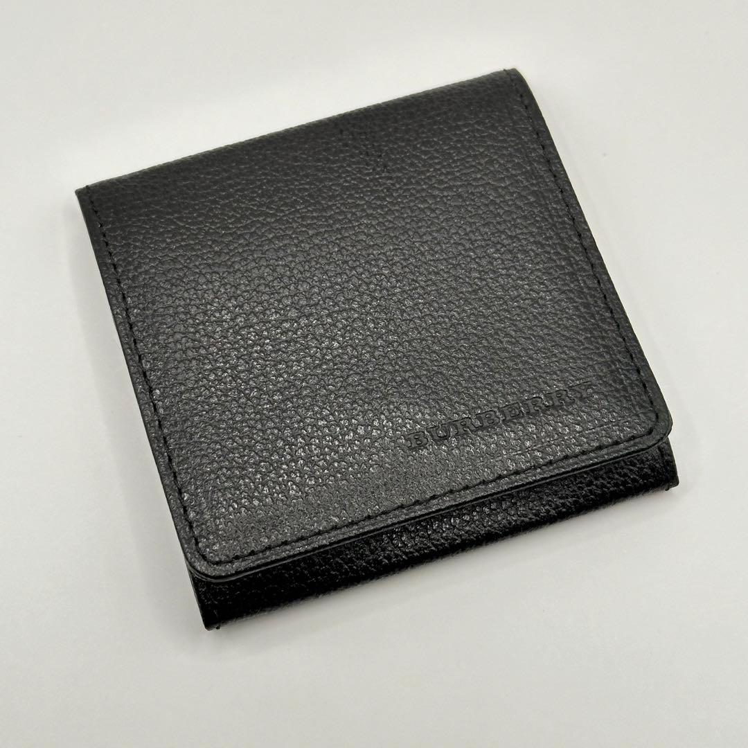 【未使用】BURBERRY バーバリー ケース レザー ノバチェック