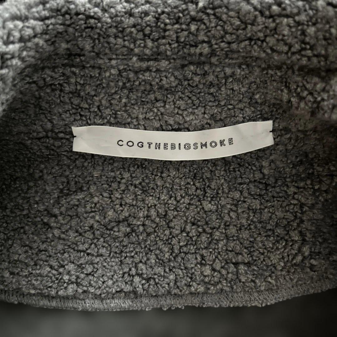 COG THE BIG SMOKE グレー ロングコート