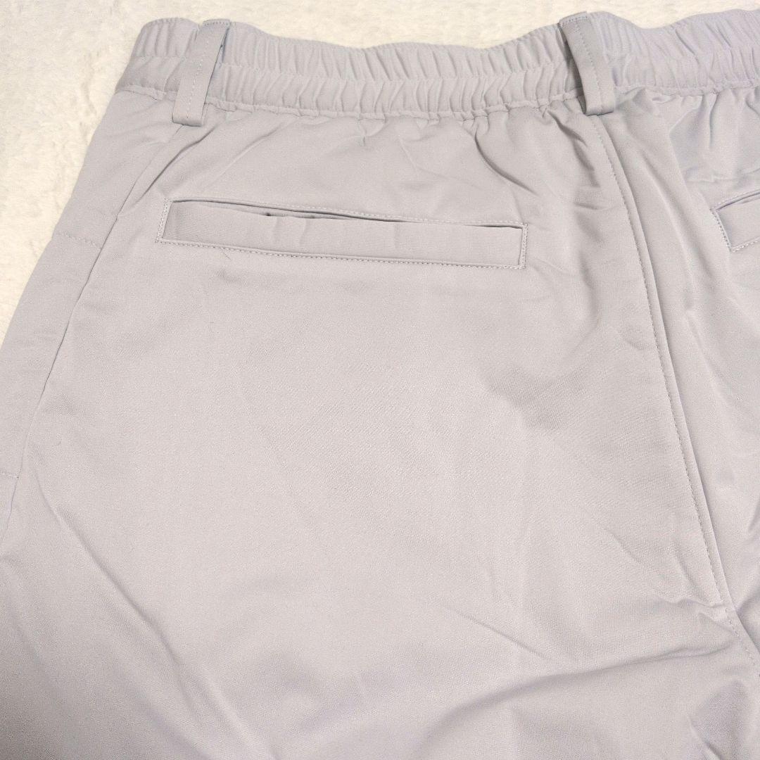 美品♡アンダーアーマー キルティング パンツ XL 中綿 グレー 防寒 ゴルフ