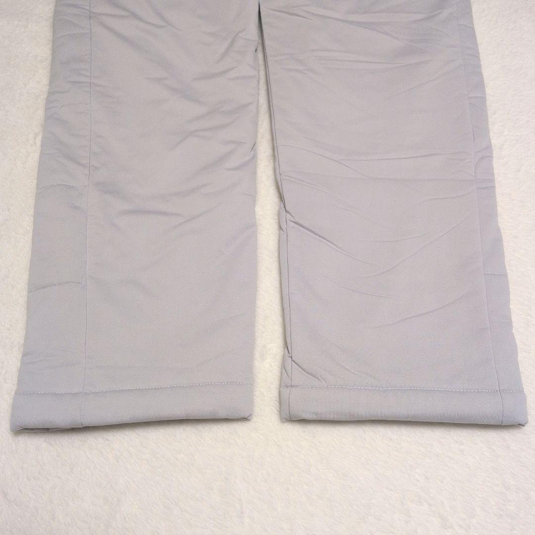 美品♡アンダーアーマー キルティング パンツ XL 中綿 グレー 防寒 ゴルフ