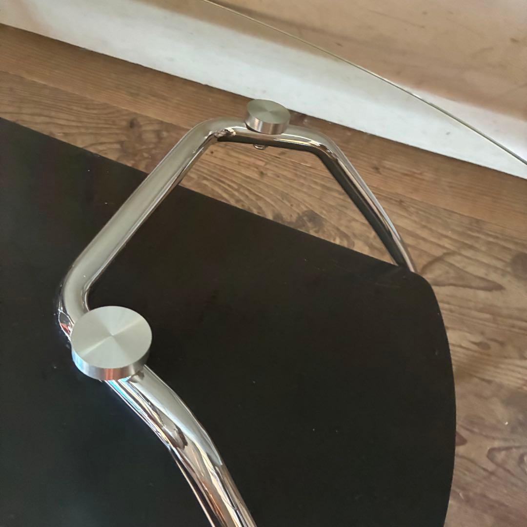 モダン ガラス センターテーブル