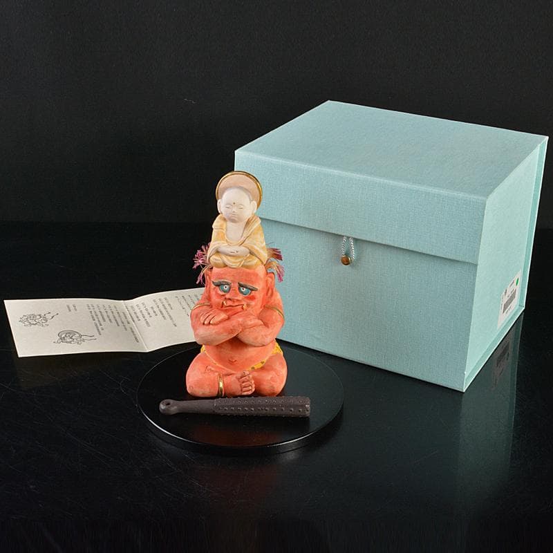 pptiger.25　二代戸畑茂四郎作　元気地蔵　台付　V　R7124