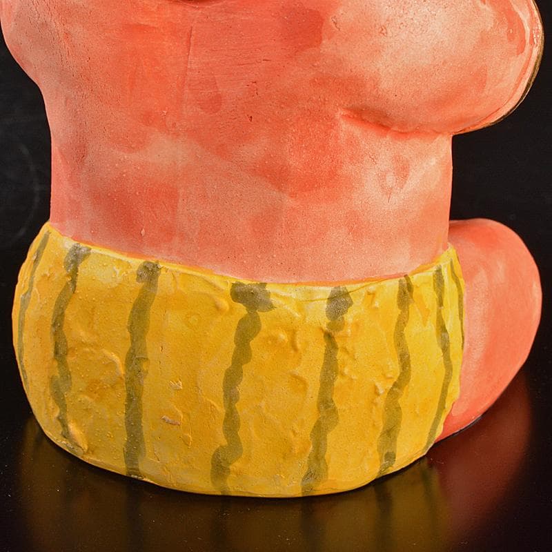 pptiger.25　二代戸畑茂四郎作　元気地蔵　台付　V　R7124