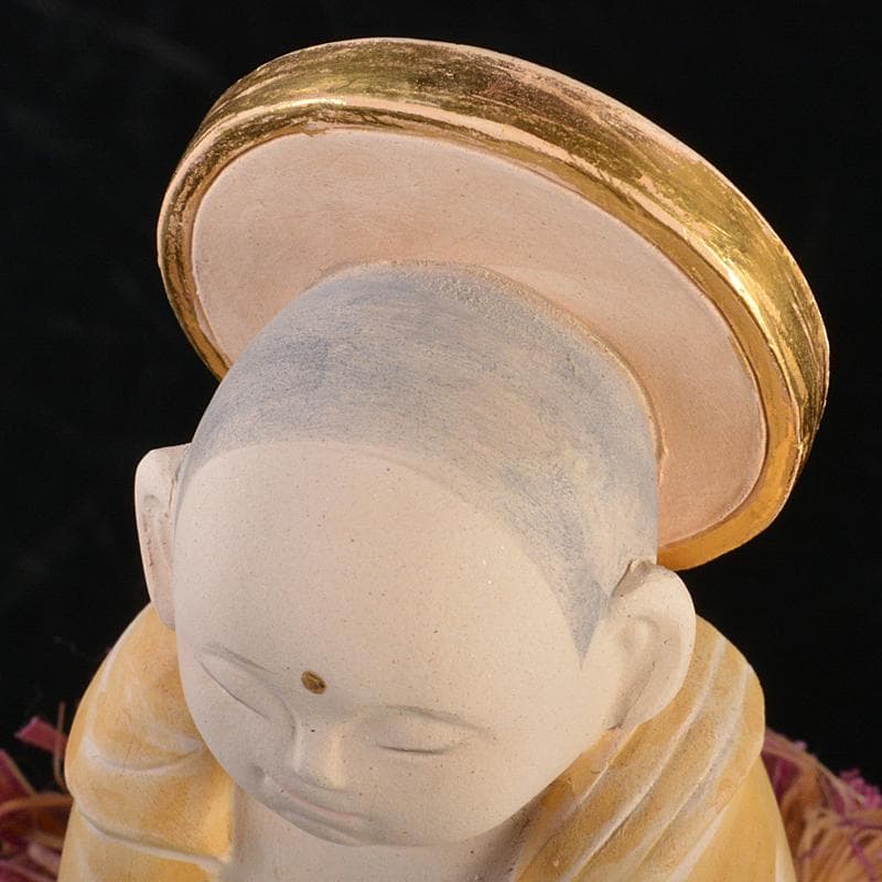 pptiger.25　二代戸畑茂四郎作　元気地蔵　台付　V　R7124