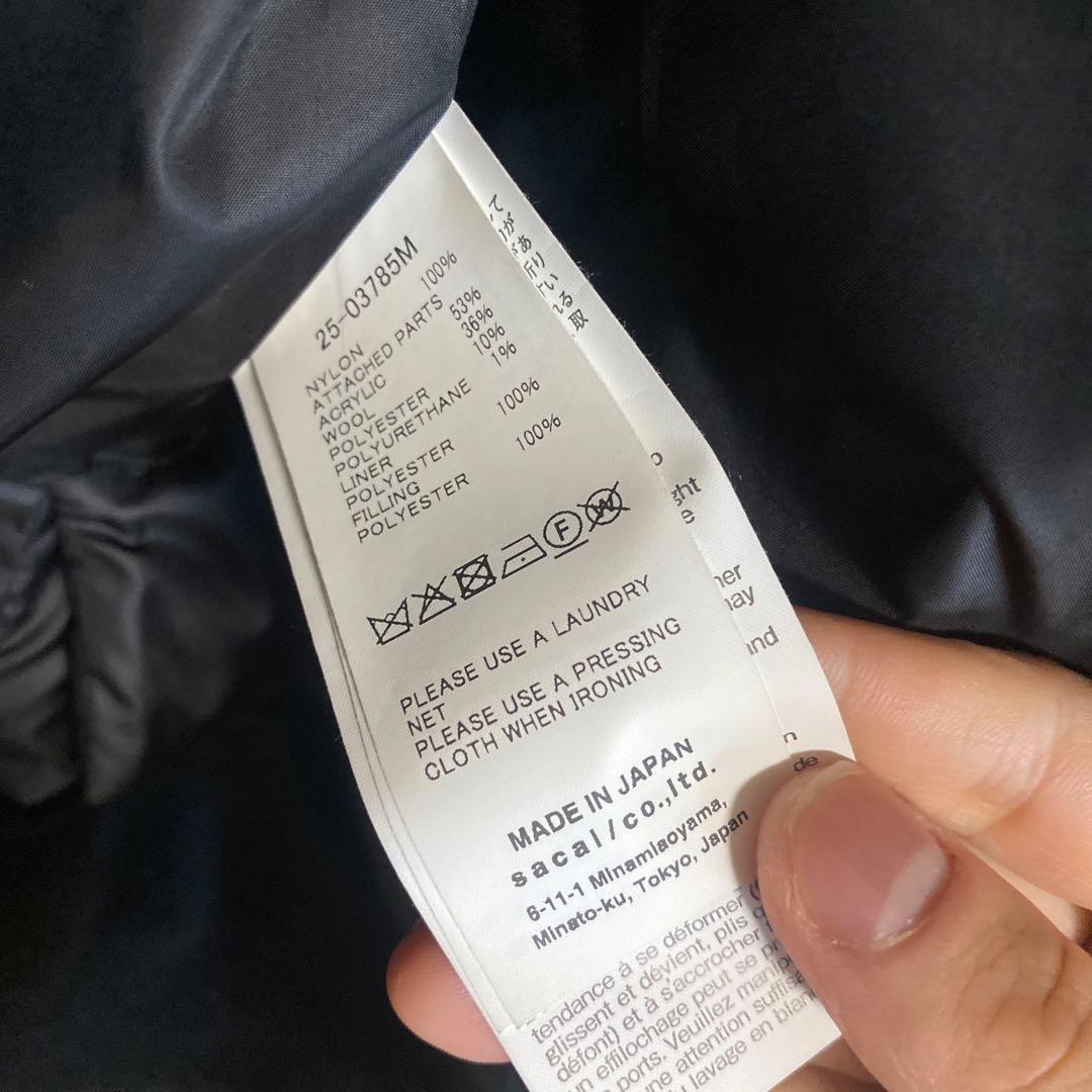 ジャケット・アウター sacai MA-1 Nylon Twill Blouson 25-03785m