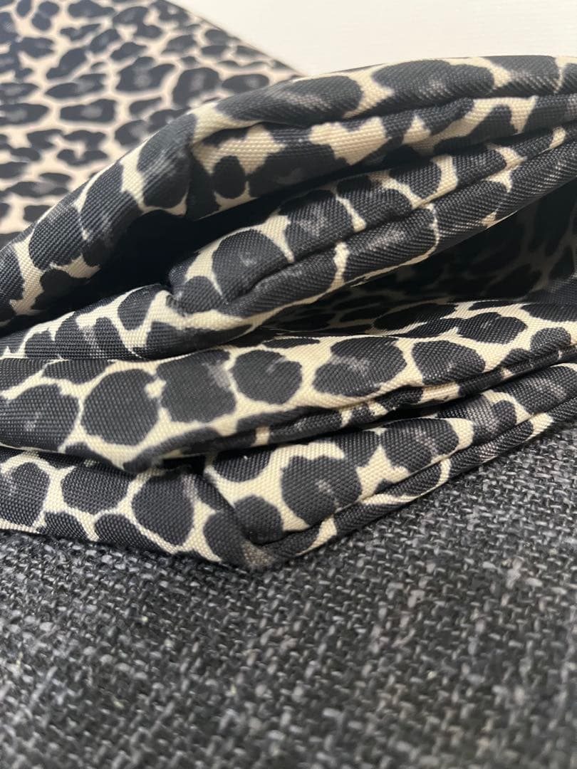 エルベシャプリエ 舟形トートバッグ　 725 パンサーブラン　Lサイズ