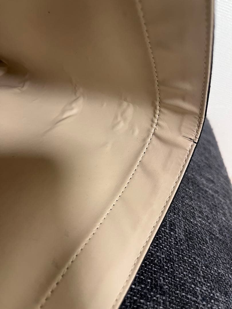 エルベシャプリエ 舟形トートバッグ　 725 パンサーブラン　Lサイズ