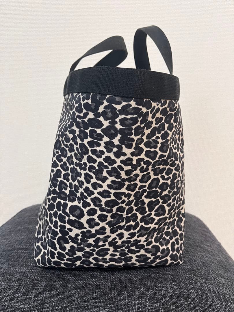 エルベシャプリエ 舟形トートバッグ　 725 パンサーブラン　Lサイズ