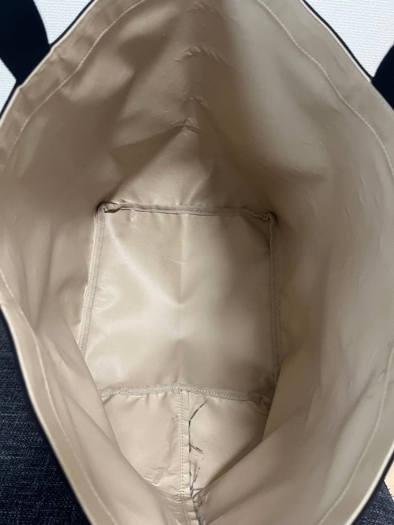 エルベシャプリエ 舟形トートバッグ　 725 パンサーブラン　Lサイズ