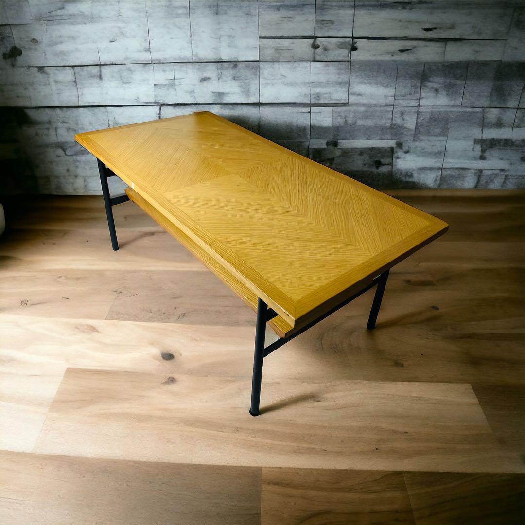 関家具　天然木 センターテーブル　ローテーブル　ナチュラル　幅1000mm