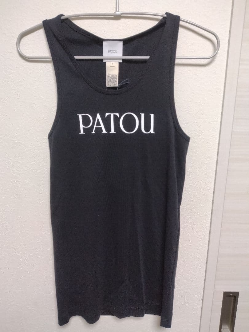 新品 PATOU 黒 タンクトップ Sサイズ