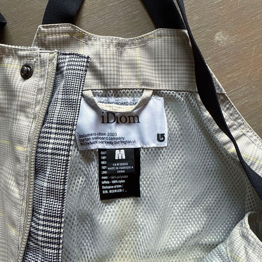 BURTON idiom メンズスキーウェア