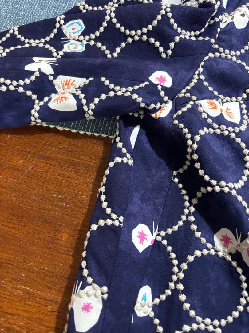 ミナペルホネンコート　 　　　　hana hane +tambourine