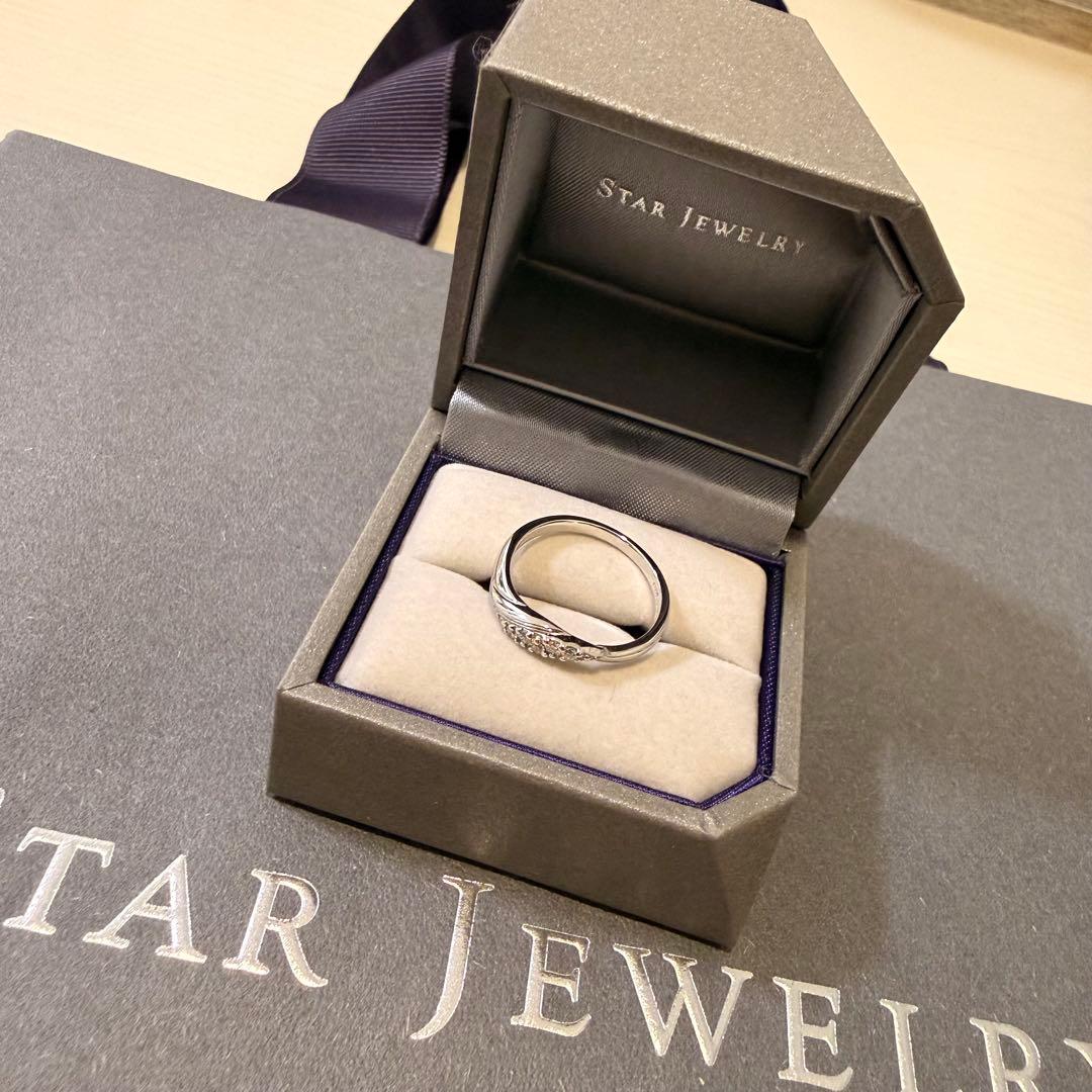 新品✨　スタージュエリー　指輪　ダイヤモンド　定価9万❗️
