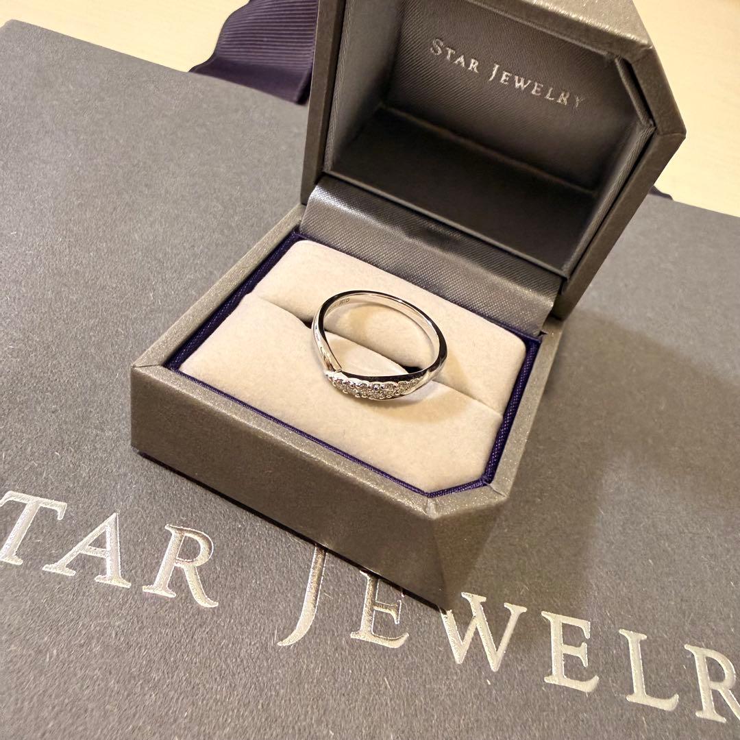 新品✨　スタージュエリー　指輪　ダイヤモンド　定価9万❗️