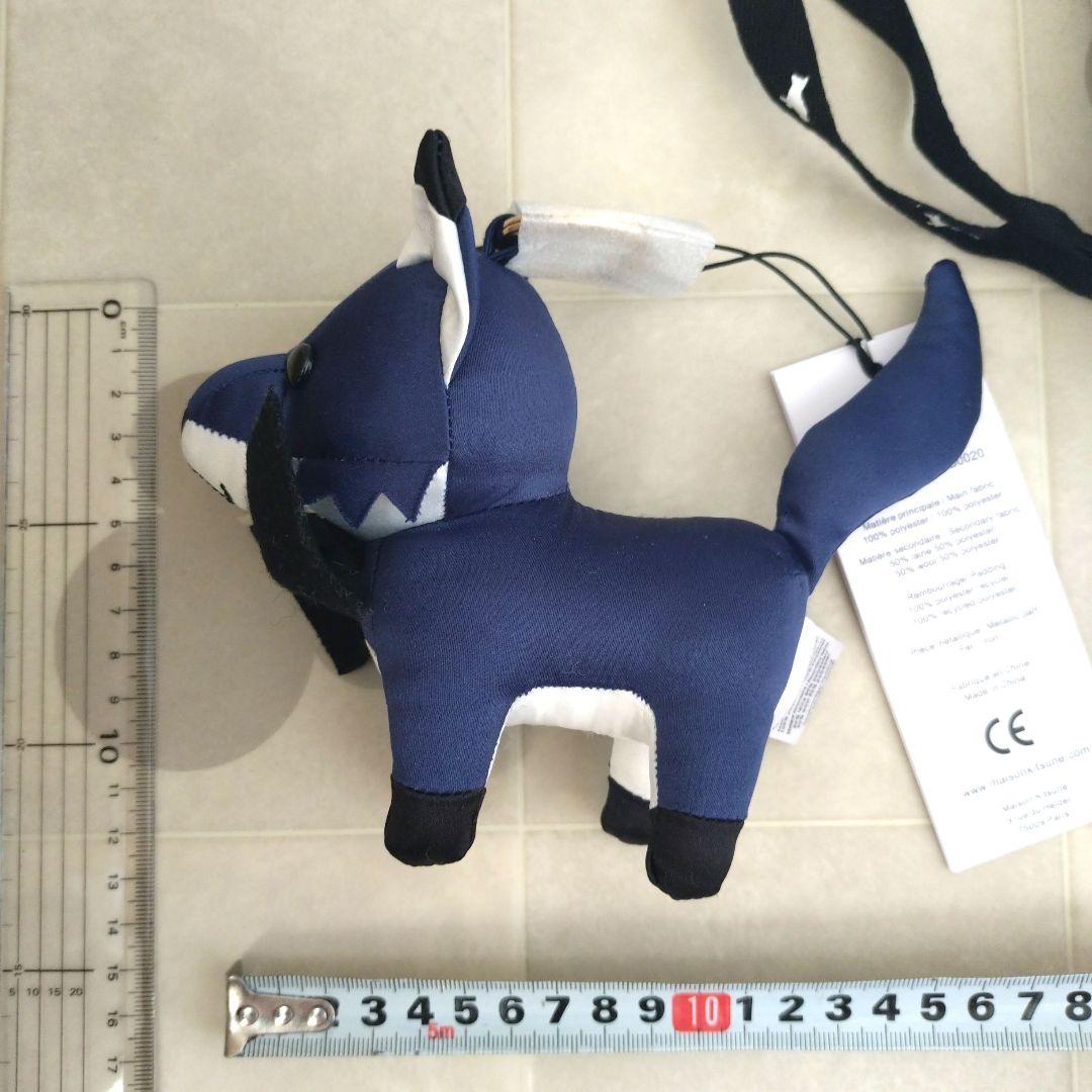 未使用 MAISON KITSUNÈ バッグチャーム フォックス キツネ ブルー