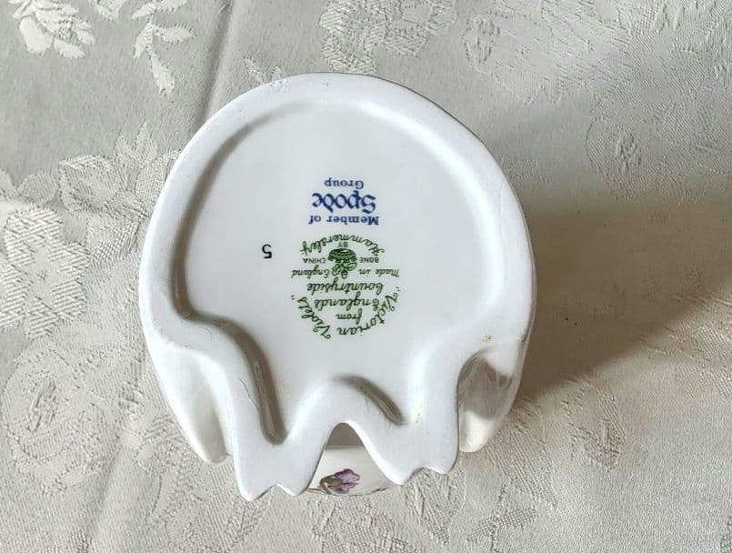 希少 ② 大 ハマースレイ バイオレット フクロウティーキャディー アンティーク