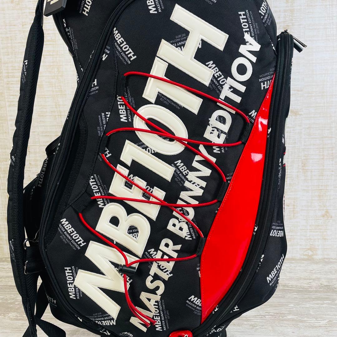 【限定品】マスターバニーエディション10周年記念　総柄キャディバッグ　9.5型