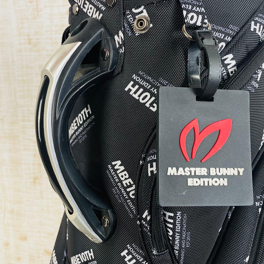 【限定品】マスターバニーエディション10周年記念　総柄キャディバッグ　9.5型