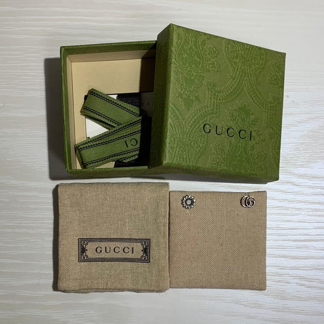 GUCCI ピアス ダブルG スタッズ ピアス