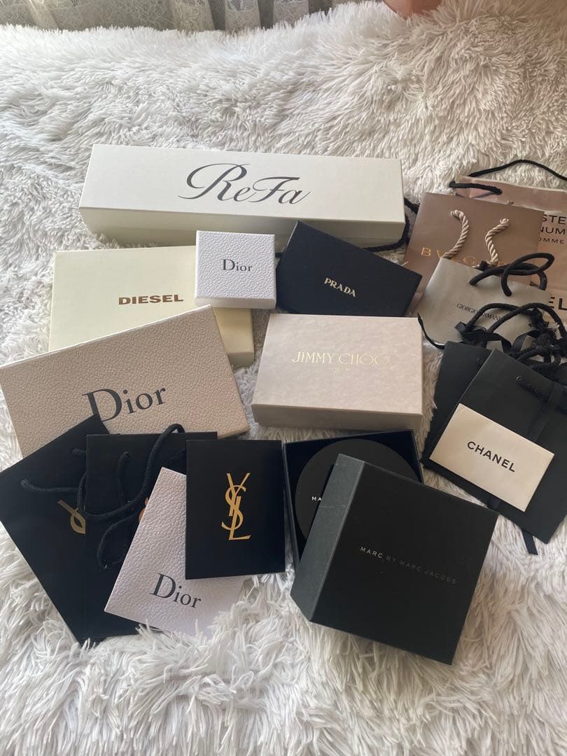 まとめ売り！ブランドショップ袋・ギフトボックスセット