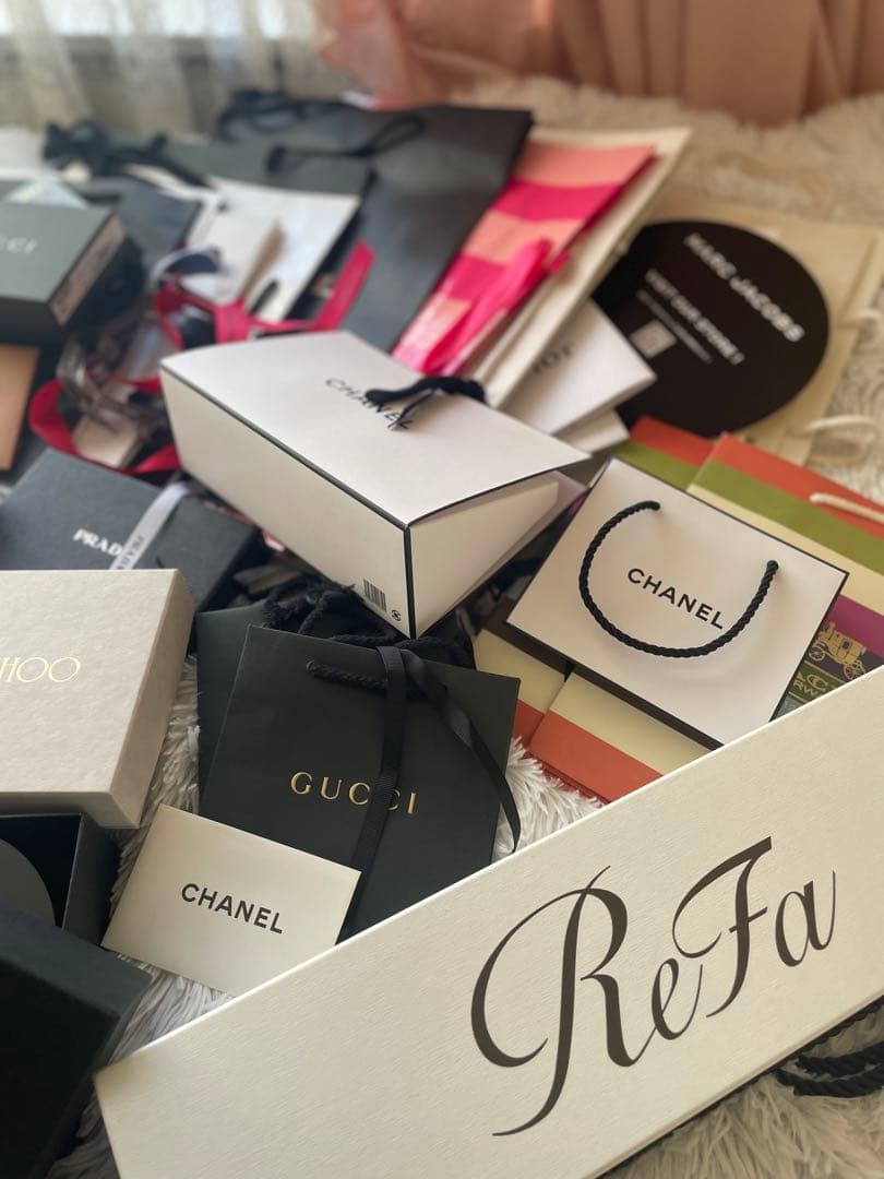 まとめ売り！ブランドショップ袋・ギフトボックスセット